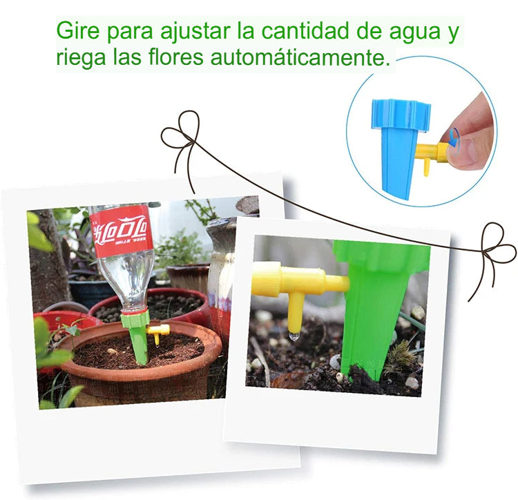 REGADOR AUTOMÁTICO DE PLANTAS JARDÍN X 6