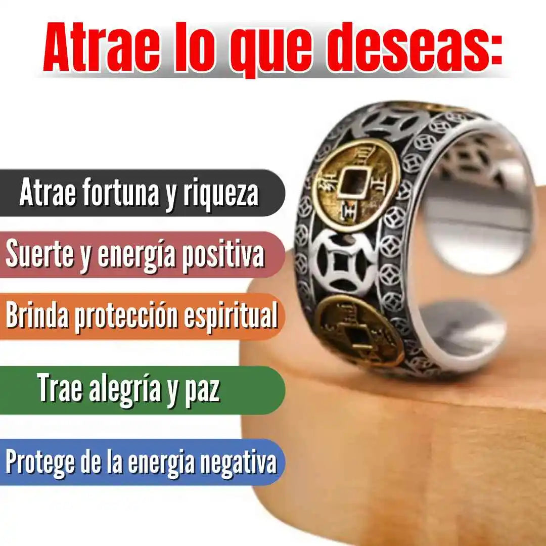 ANILLO DE LOS 5 EMPERADORES + ENVÍO GRATIS