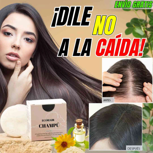 EcoHair🍃Champú Sólido de Arroz y Aceites Naturales