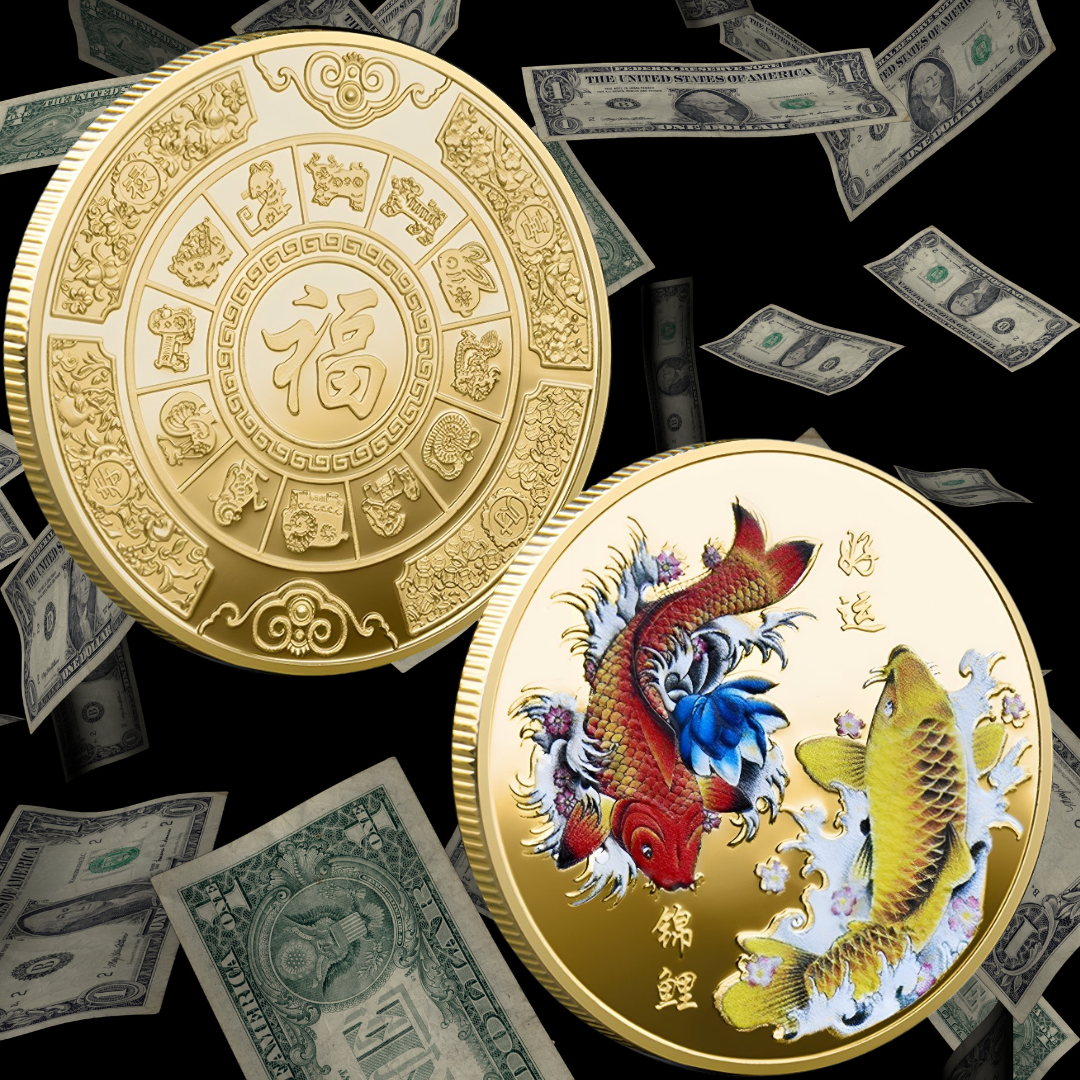💰MONEDA DE LA SUERTE FENG SHUI💫