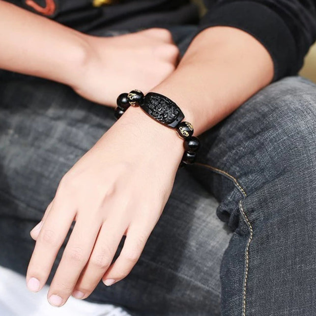 PULSERA BUDA DE ODSIDIANA