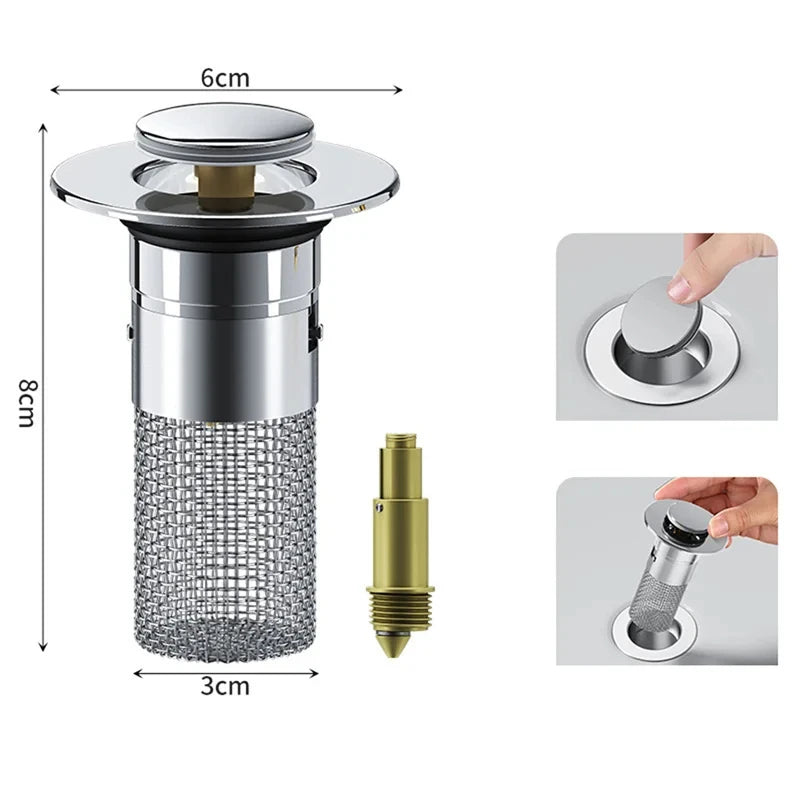 TAPON DE DESAGUE UNIVERSAL X3 UNIDADES