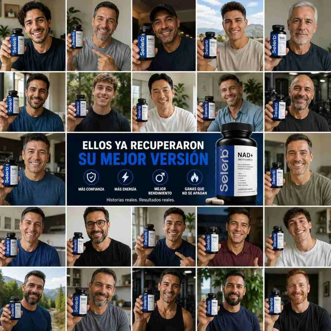 SELERB NAD + RECUPERA TU RENDIMIENTO FÍSICO Y SEXUAL DESDE EL 1 DÍA
