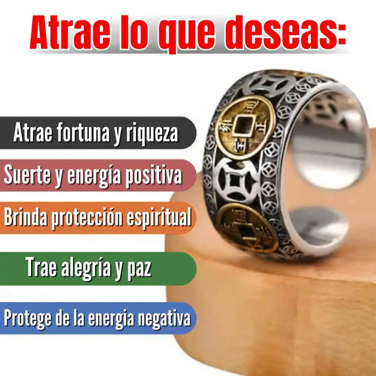 ANILLO DE LOS 5 EMPERADORES + ENVÍO GRATIS