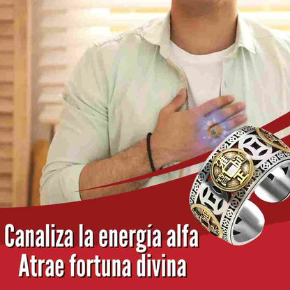 ANILLO DORADO DE LOS 5 EMPERADORES