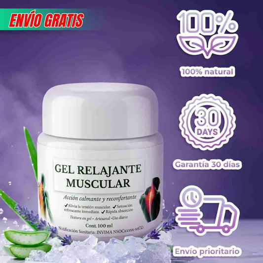 GEL RELAJANTE MUSCULAR| Piernas Fatigadas, Inflamación y Mala Circulación