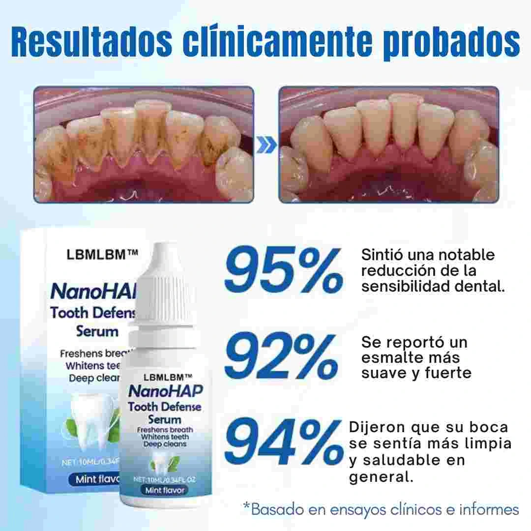 Suero protector dental LBMLBM™ NanoHAP
