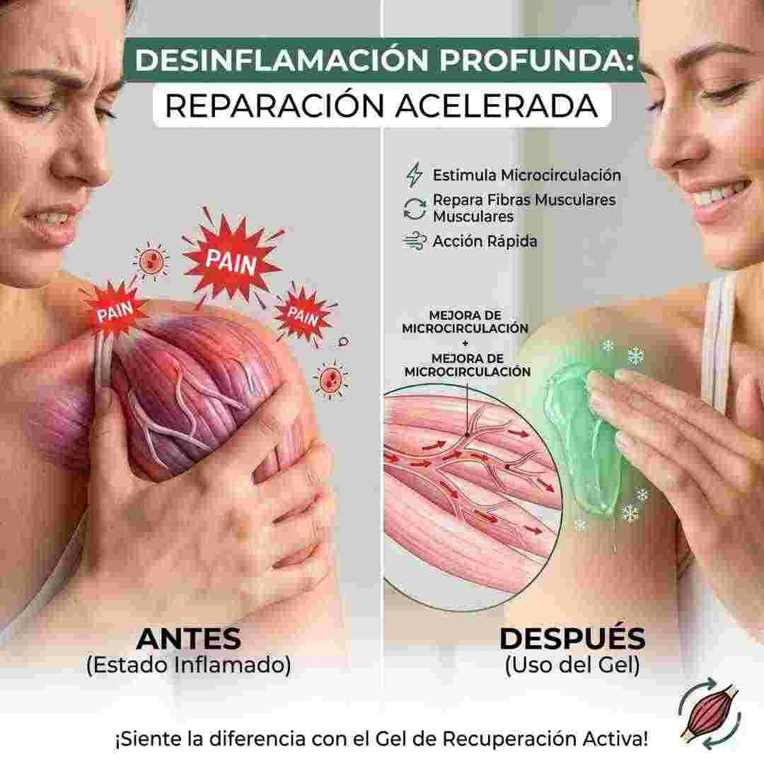 GEL DE RECUPERACIÓN MUSCULAR ACTIVA