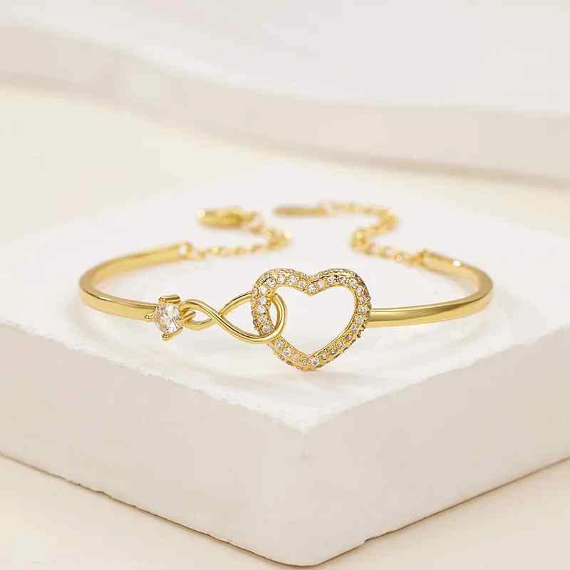 PULSERA CORAZON INFINITO 💖