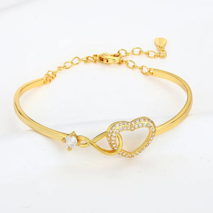 PULSERA CORAZON INFINITO