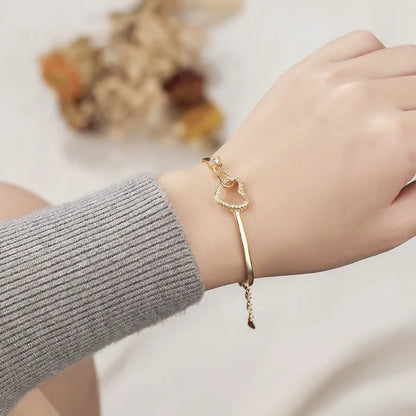 PULSERA CORAZON INFINITO