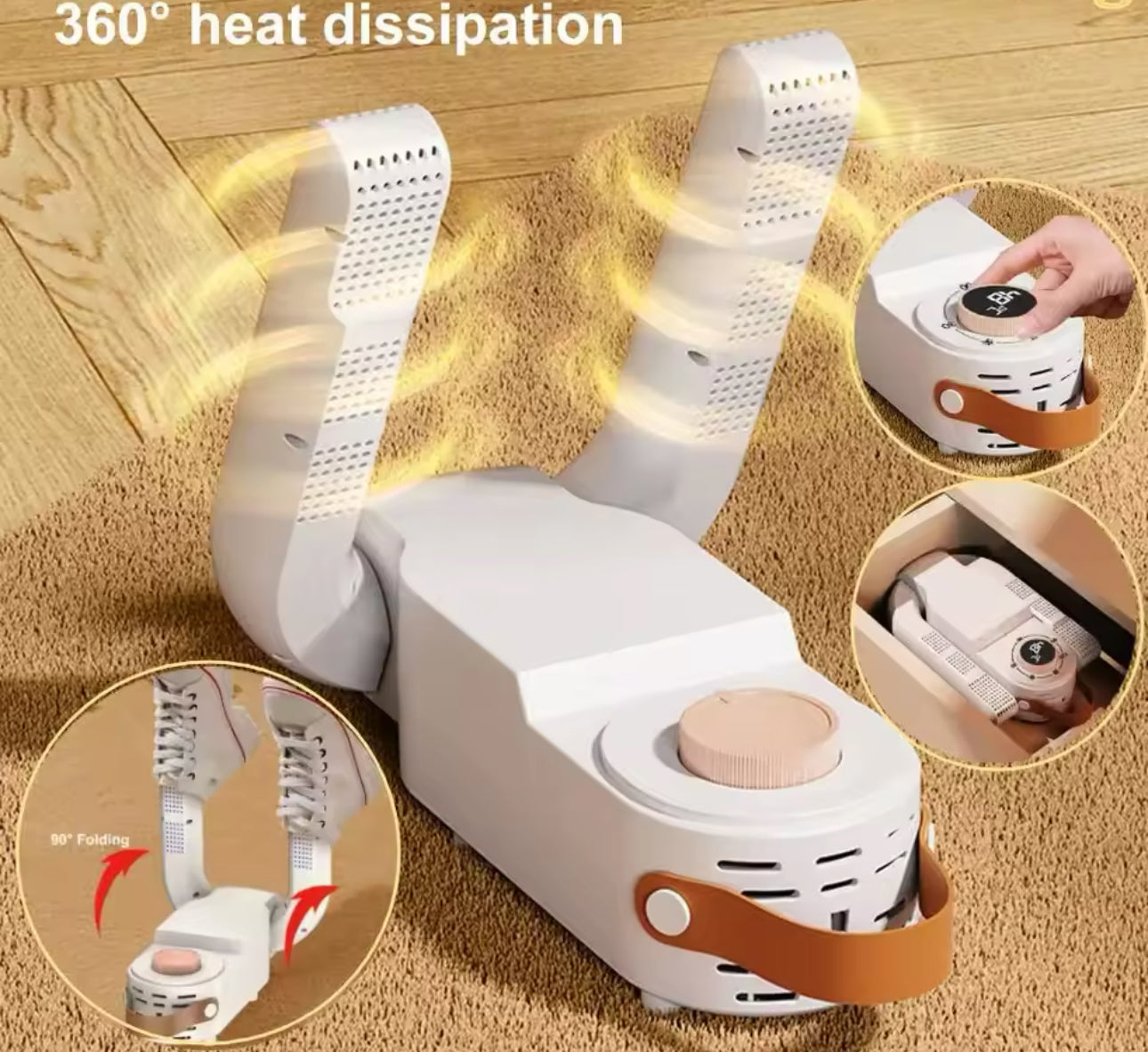 SECADOR DE ZAPATOS ELÉCTRICO 🕒