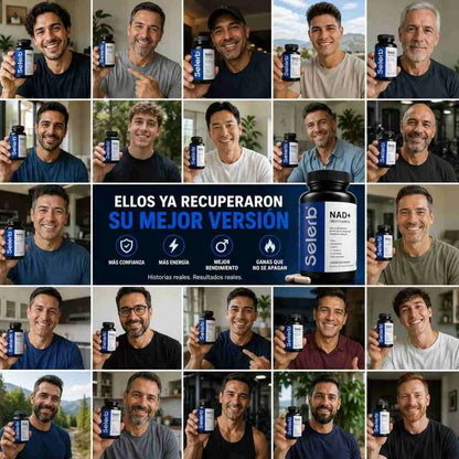 SELERB NAD + RECUPERA TU RENDIMIENTO FÍSICO Y SEXUAL DESDE EL 1 DÍA